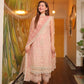 Dhanak-3PC Embroidered With Organza Embroidered Dupatta-3116