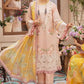 Dhanak-3PC Embroidered Shirt with Digital Printed Wool Shawl -3192