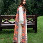Sapphire Dhanak 3PC Embroidered With Printed Wool Shawl-255