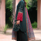 JAZMIN 3PC Dhanak Embroidered Shirt With Printed Dupatta-679