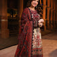 3PC LAWN PRINTED SHIRT WITH VOILE PRINTED DUAPTTA-4007