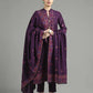 Dhanak 3PC Embroidered Shirt with Dhanak Embroidered Shawl-3446