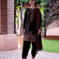 JAZMIN 3PC Dhanak Embroidered Shirt With Printed Dupatta-678