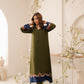 Lawn-3PC Embroidered Shirt with Plain Dyed Chiffon Dupatta-5083