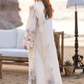 QALAMKAR 3PC Dhanak Embroidered Shirt With Organza Embroidered Dupatta- 3115