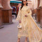 Lawn-3PC Embroidered With Chiffon Digital Printed Dupatta - 5269