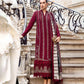 Dhanak-3PC Embroidered Shirt with Digital Printed Wool Shawl -3427