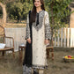 Lawn-3PC Embroidered Shirt with Organza Embroidered Dupatta-1354