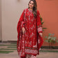 Lawn-3PC Chikankari Embroidered Shirt With Lawn Embroidered Dupatta-5244