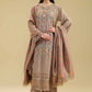 Lawn-3PC Embroidered Shirt With Digital Printed Jauqard Dupatta-5153