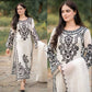 Jazmin Lawn 3PC Embroidered With Chiffon Embroidered Dupatta-1031