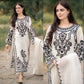 Lawn 3PC Embroidered With Chiffon Embroidered Dupatta-5019