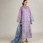 Lawn-3PC Embroidered Shirt with Digital Printed Jacquard Dupatta-1431
