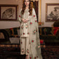 Silk 3PC Embroidered With Organza Embroidered Dupatta-1316