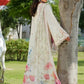 Lawn-3PC Chikankari Embroidered With Digital Printed Jacquard Dupatta-5202
