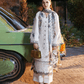Dhanak-3PC Embroidered Shirt with Digital Printed Wool Shawl-3327