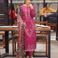 MUSHQ Lawn 3PC Embroidered With Printed Dupatta-451