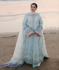Lawn-3PC Embroidered Shirt With Khadi Net Embroidered Dupatta-5220