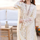 Dhanak-3PC Embroidered Shirt with Organza Digital Printed Embroidered Dupatta- 3360
