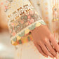 Dhanak-3PC Embroidered Shirt with Organza Embroidered Dupatta- 3368