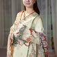 Lawn-3PC Embroidered Shirt with Digital Printed Jacquard Dupatta-1428