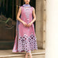 Dhanak-3PC Embroidered Shirt with Digital Printed Wool Shawl - 662