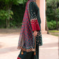 JAZMIN 3PC Dhanak Embroidered Shirt With Printed Dupatta-679