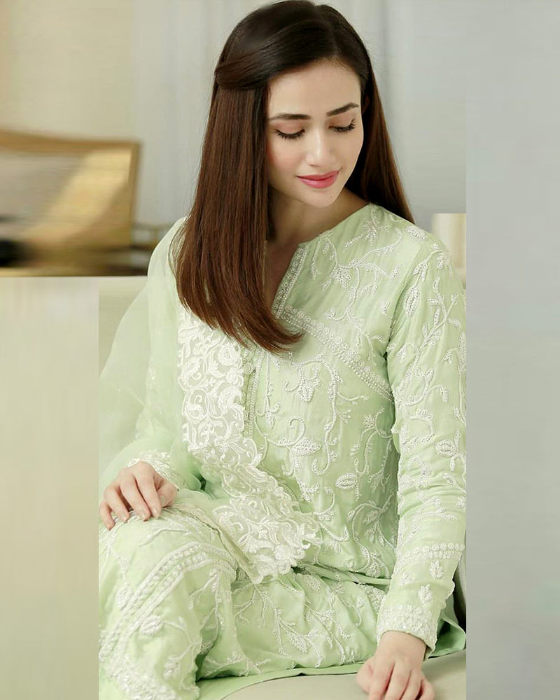 Linen 3PC Embroidered-840