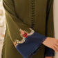 Lawn-3PC Embroidered Shirt with Plain Dyed Chiffon Dupatta-5083
