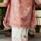 Dhanak-3PC Embroidered Shirt with Digital Printed Wool Shawl -3188