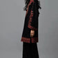 Linen 3PC Embroidered Shirt with Chiffon Embroidered Dupatta-1009