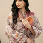 BAROQUE 3PC Lawn Printed Shirt With Voile Printed Dupatta-762