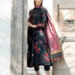 BAROQUE 3PC Lawn Printed Shirt With Voile Printed Dupatta-783