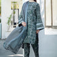 BAROQUE 3PC Lawn Printed Shirt With Voile Printed Dupatta-781