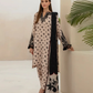 BAROQUE 3PC KARANDI PRINTED SHIRT WITH KARANDI PRINTED DUAPTTA AND TROUSER-808