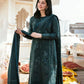 Dhanak-3PC Embroidered Shirt with Dhanak Sequins Embroidered Dupatta-3394
