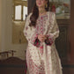 Dhanak-3PC Embroidered Shirt with Digital Printed Wool Shawl - 3222
