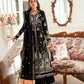 Dhanak-3PC Embroidered Shirt with Dhanak Embroidered Dupatta -3395