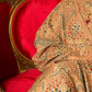 Dhanak-3PC Embroidered Shirt with Dhanak Embroidered Shawl- 590