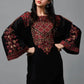Linen 3PC Embroidered Shirt with Chiffon Embroidered Dupatta-1009