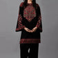 Linen 3PC Embroidered Shirt with Chiffon Embroidered Dupatta-1009