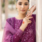 Dhanak-3PC Embroidered Shirt with Organza Embroidered Dupatta- 3242