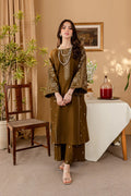 Dhanak-2PC Embroidered Suit - 185