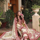 Dhanak 3PC Embroidered Shirt with Dhanak Embroidered Dupatta-3514