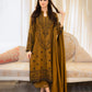 Dhanak-3PC Embroidered Shirt with Dhanak Embroidered Dupatta -3398
