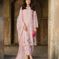 Dhanak-3PC Embroidered Shirt with Chiffon Embroidered Dupatta-3323