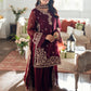 Lawn-3PC Embroidered Shirt With Embroidered Cotton Viscose Dupatta-5169