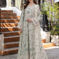 Dhanak -3PC Embroidered Shirt With Chiffon Embroidered Dupatta-3172