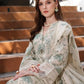 Dhanak -3PC Embroidered Shirt With Chiffon Embroidered Dupatta-3172