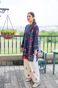 Dhanak-2PC Embroidered Suit - 6081